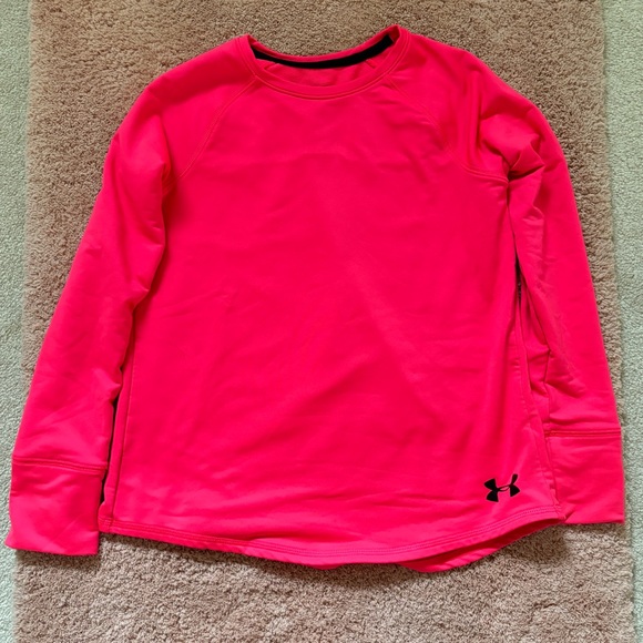 Kid’s hot pink long sleeve size M 8-10 - Picture 1 of 4